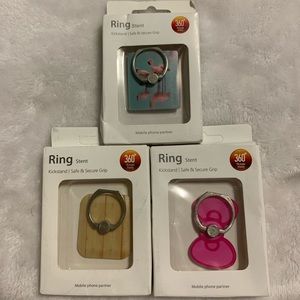 3 ring stents